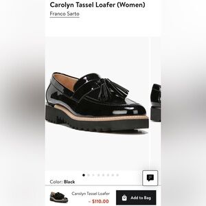 Franko Sarto tassel loafers